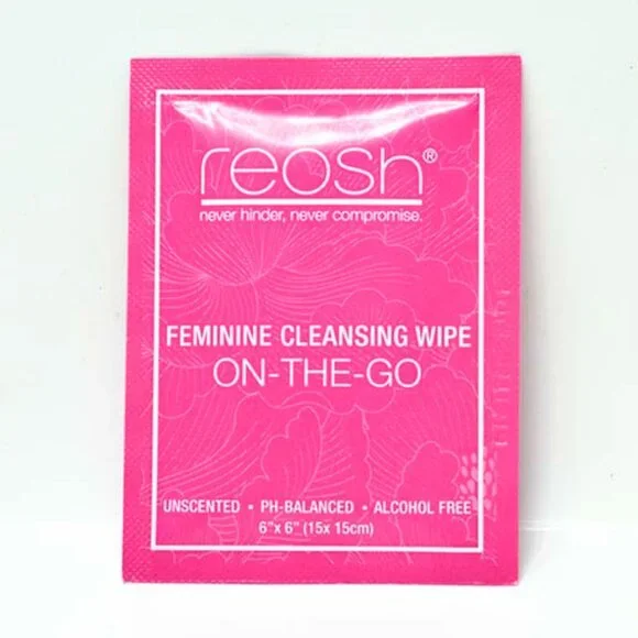 Reosh Unscented Alcohol Free Sanitary Wet Wipes 20 piece - Picture 1 of 2